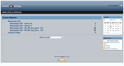 Desktop Screenshot of campus10.unimesvirtual.com.br